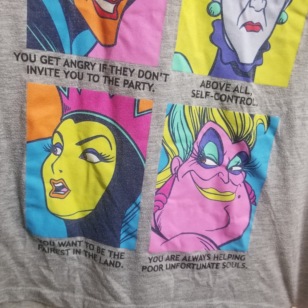 EUC Disney villains shirt - Picture 2 of 4